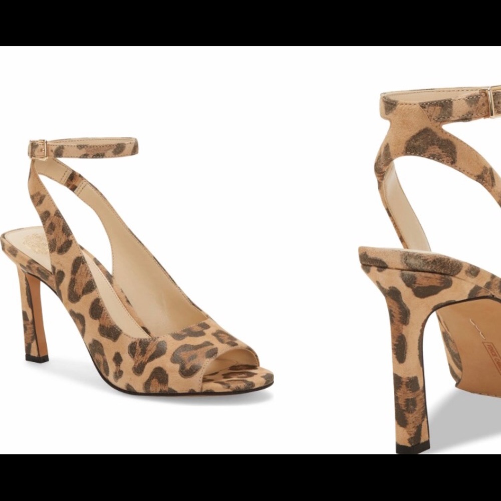 New Vince Camuto open toe ankle strap heel